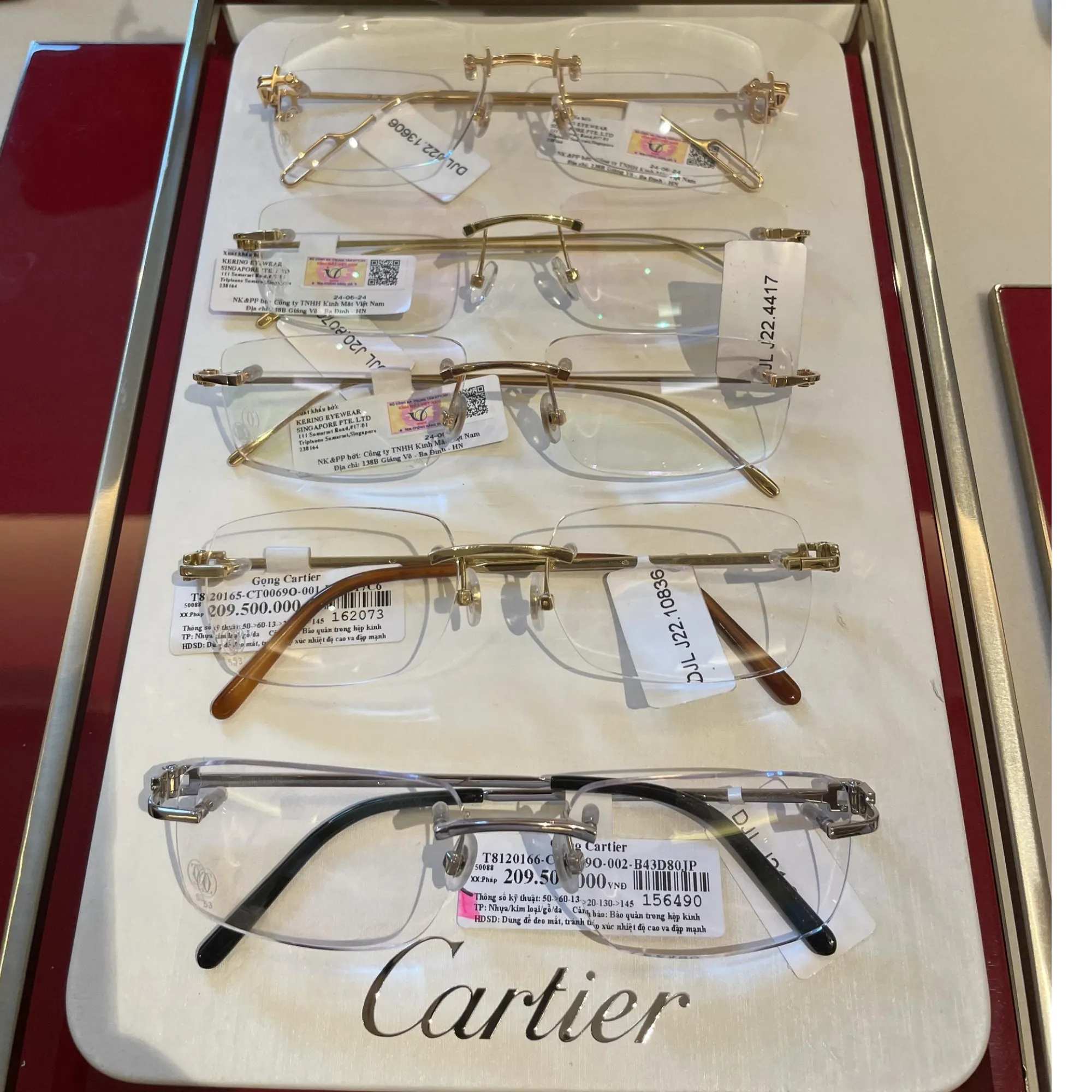 Gọng Kính Cartier CT0069O 14 Gọng Kính Cartier CT0069O