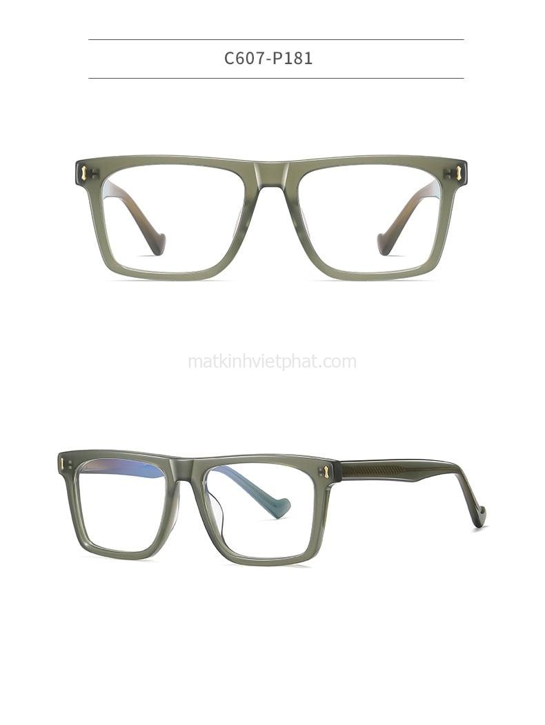 Gọng Kính Chống Ánh Sáng Xanh Patton Blustop PS8809