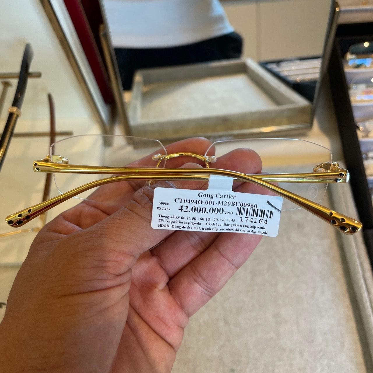 Gọng kính Cartier CT0494O 29 Gọng kính Cartier CT04940
