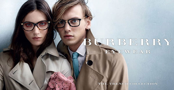 mắt kính Burberry