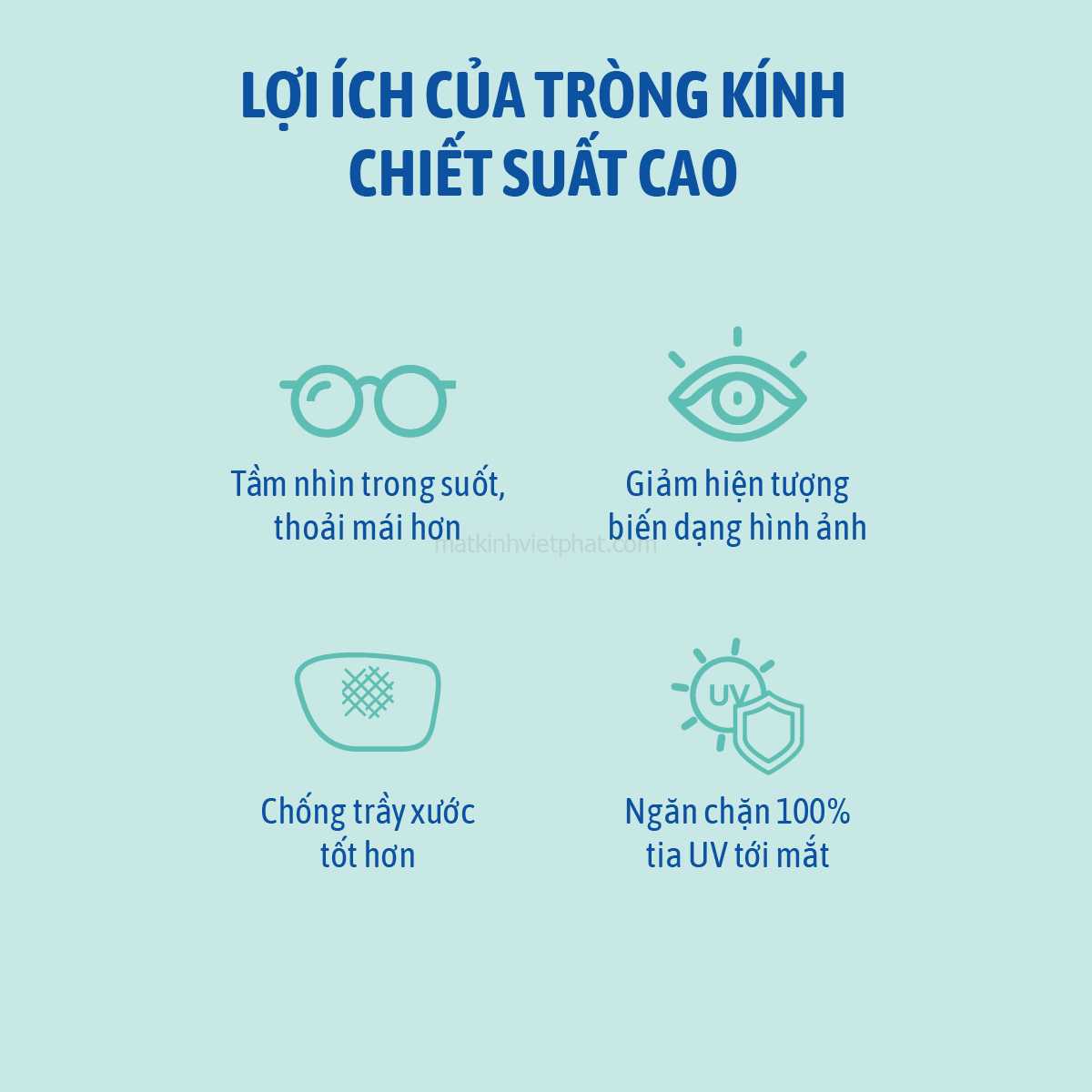 Tròng Kính Chống Ánh Sáng Xanh Vito Blustop 1.60 AS 9 Tròng Kính Chống Ánh Sáng Xanh Vito Blustop 1.60 AS