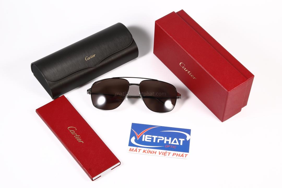 Kính mát Cartier CT0037S 10 Full box