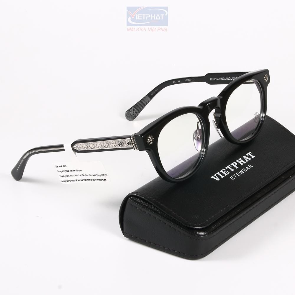 Gọng kính Chrome Hearts DINGALONGLINGLONG 16 Gọng kính Chrome Hearts DINGALONGLINGLONG