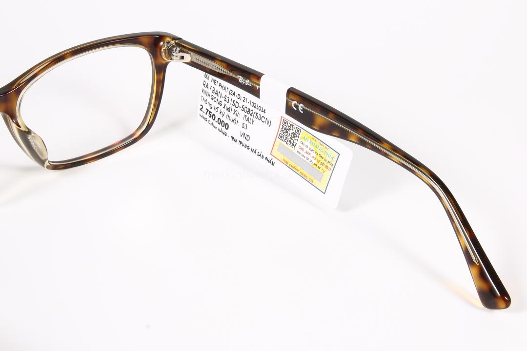 Gọng kính RayBan RB5315D-5082 11 Gọng kính RayBan RB5315D-5082