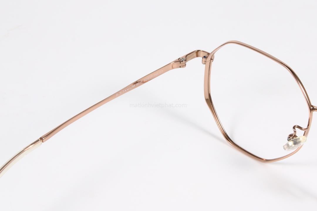 Gọng kính cận đa giác Vietphat 8017 12 Chi tiết gọng kính