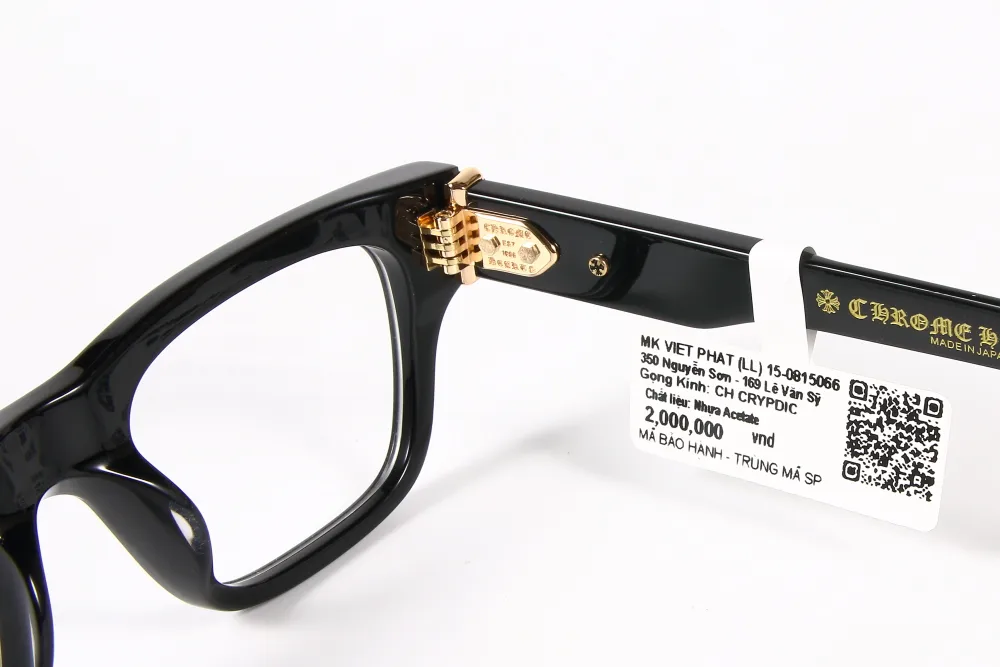 Gọng kính Chrome Hearts CRYPDIC 14 Gọng kính Chrome Hearts CRYPDIC