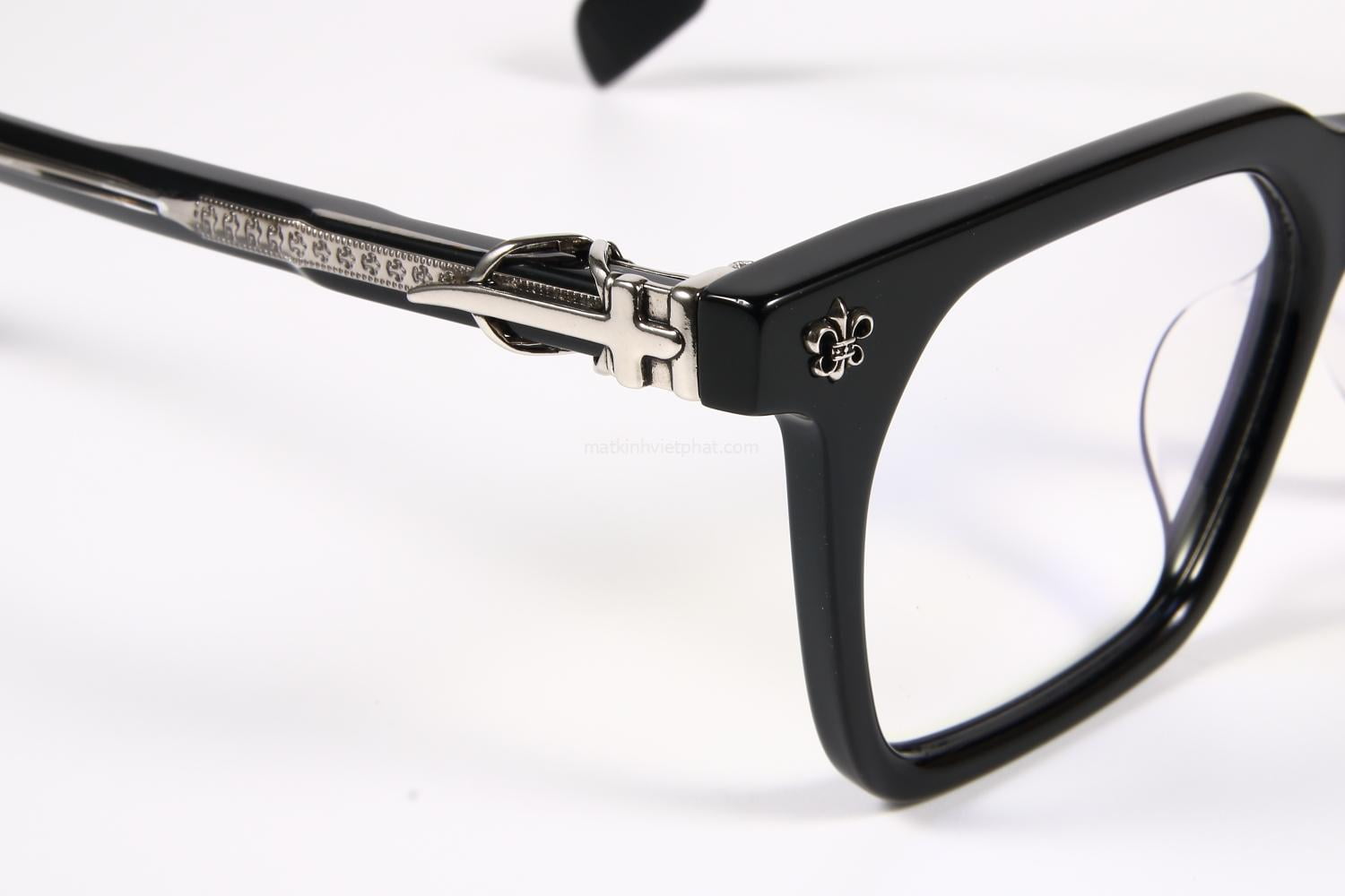 Gọng kính dáng vuông Chrome Hearts CH8268 10 Gọng kính dáng vuông Vietphat CH8268