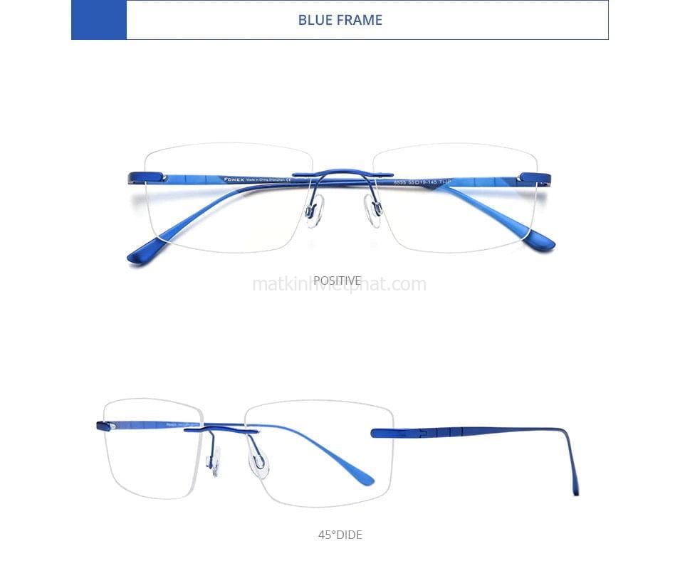 Gọng kính Fonex 8555 11 Gọng kính Fonex 8555