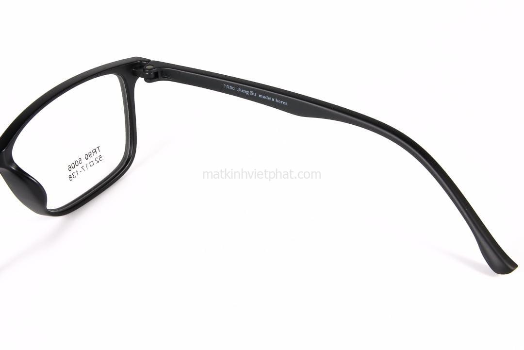 Gọng kính cận mắt vuông Jung Su 5006 nam nữ 10 Gọng kính cận mắt vuông Jung Su 5006