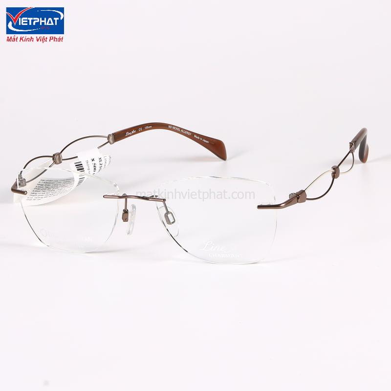 Gọng kính cận nữ đẹp không viền