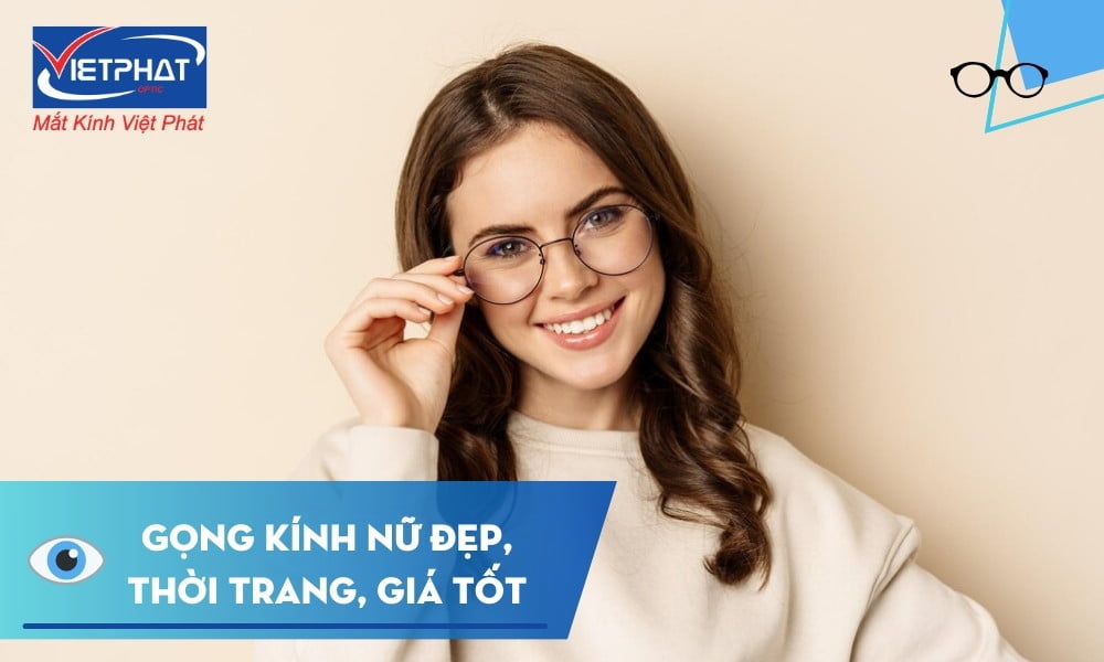 Gọng kính nữ