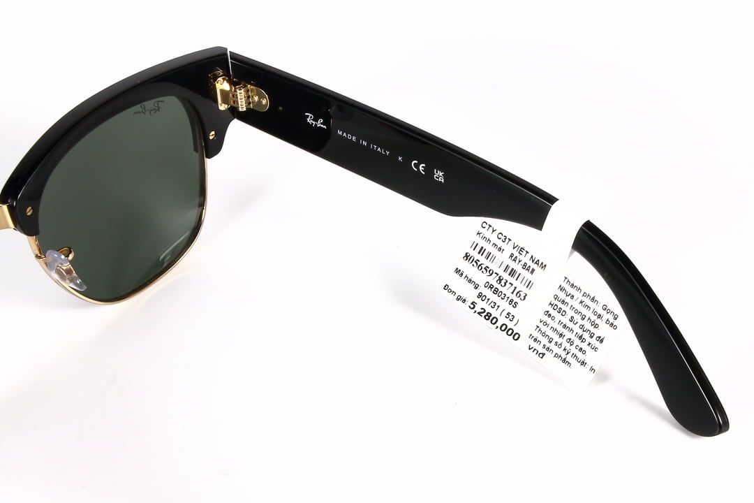 Kính mát RayBan RB0316S Mega Clubmaster 12 Kính mát RayBan RB 0316S Mega Clubmaster
