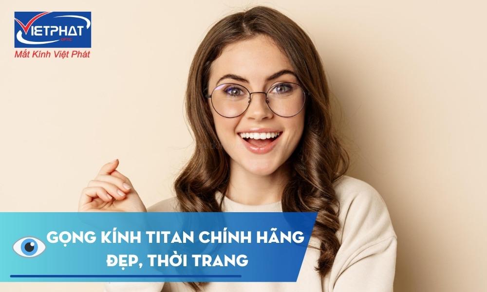 Gọng kính Titan