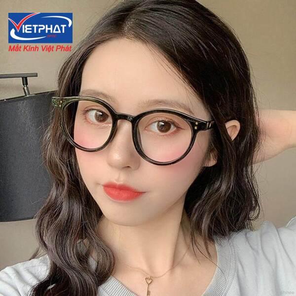 Gọng kính tròn nữ