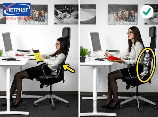 Khoảng cách từ mắt đến màn hình máy tính là bao nhiêu thì tốt? 12 Tư thế ngồi chuẩn để đảm bảo khoảng cách từ máy tính đến mắt