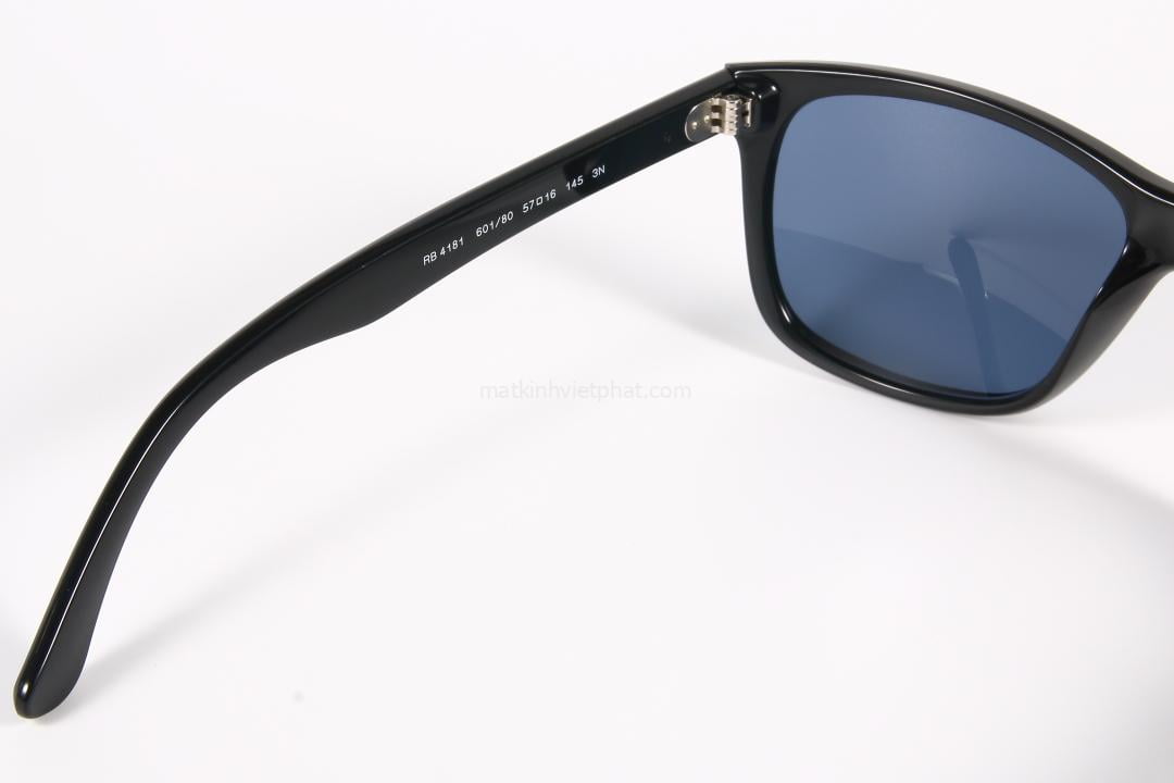 Kính mát RayBan RB4181-601/80 11 Thông số kính - chi tiết càng kính trái