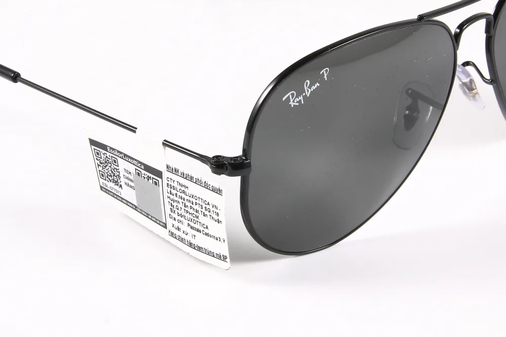 Kính Mát Rayban Polarized 3025-001/58(62IT) 44 Kính Mát Rayban Polarized 3025-001/58(62IT)