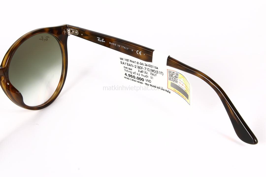 Kính Mát Ray-Ban RB2180F 12 Kính Mát RayBan RB 2180F