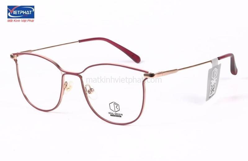Mặt vuông đeo kính gì? Top 5 gọng kính đẹp nhất cho mặt vuông 25 Gọng kính Real Origin RE3069