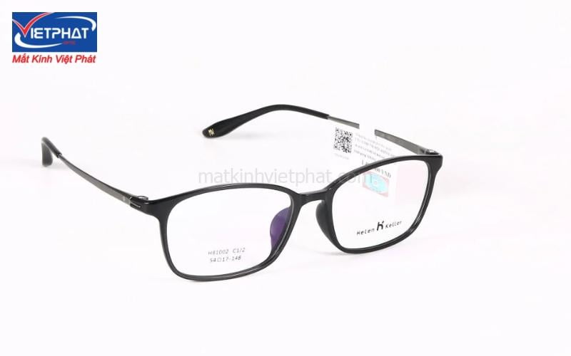 Nam mặt vuông đeo kính gì? Các mẫu kính cho gương mặt vuông 12 Gọng kính Helen Keller H81002