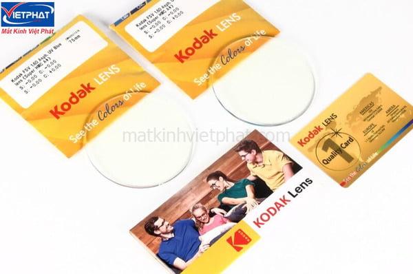 Tròng kính Kodak có thiết kế siêu mỏng