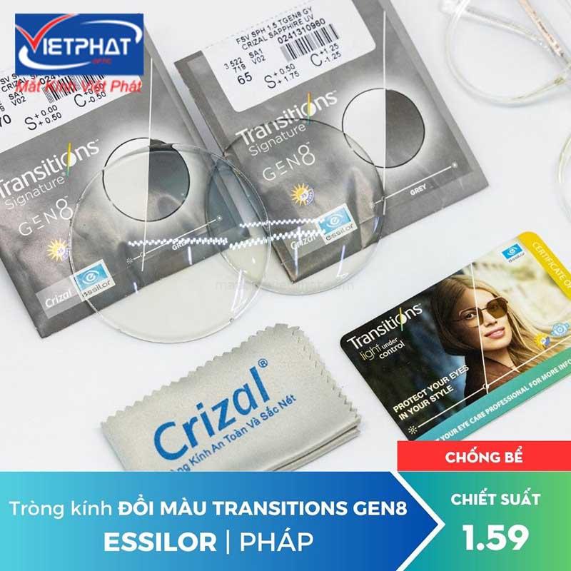 Top 6 tròng kính đổi màu nào tốt nhất hiện nay? 11 Tròng kính đổi màu Essilor - Chất lượng hàng đầu