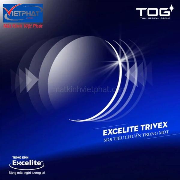 Tròng kính Excelite 1.53 TRIVEX Zaphire-SX trọng lượng nhẹ hơn 19% và mạnh gấp hơn 20 lần
