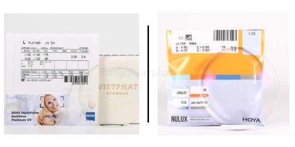 So Sánh Tròng Kính ZEISS và HOYA 9 So sánh tròng kính ZEISS và HOYA