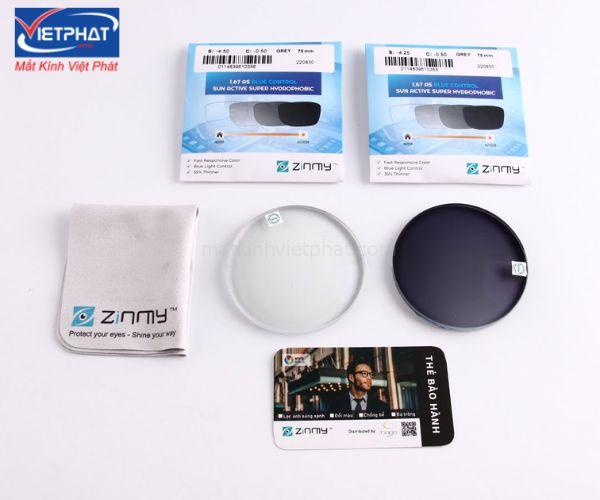 So Sánh Tròng Kính Zinmy và Elements 5 tròng kính Zinmy và elements