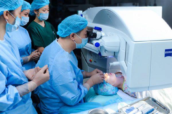 Mắt bị viễn thị - Nguyên nhân, dấu hiệu và cách phòng ngừa 16 Hình 7. Phẫu thuật mắt khi mắt bị viễn thị
