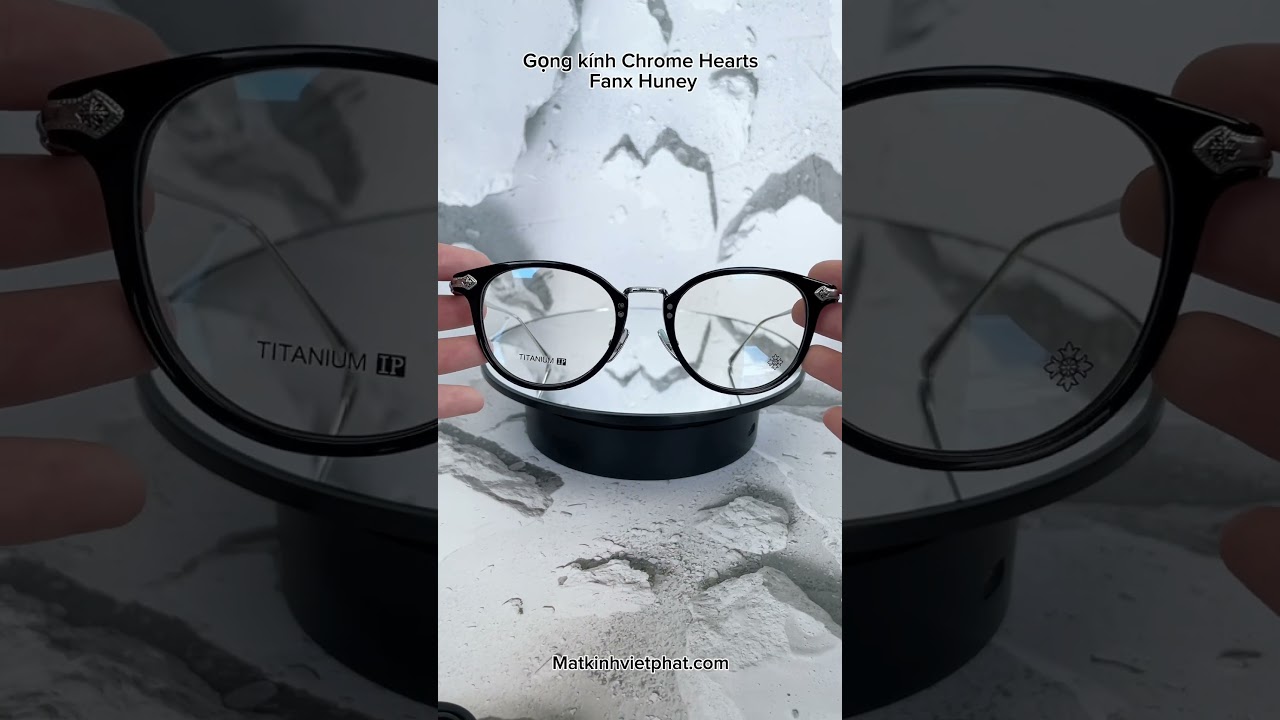 Gọng kính Chrome Hearts Fanx Huney