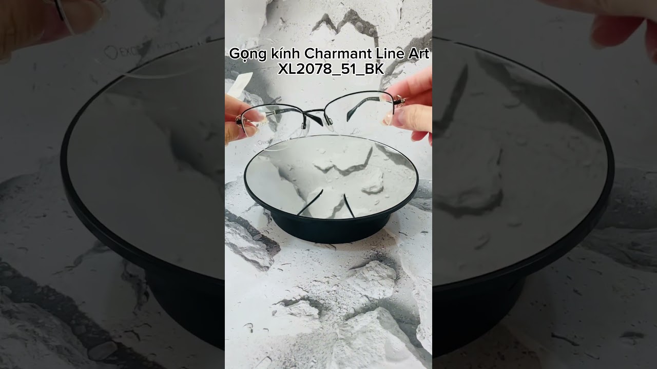 Gọng kính Charmant Line Art  https://matkinhvietphat.com/gong-kinh-charmant-line-art-xl2078_51_bk/