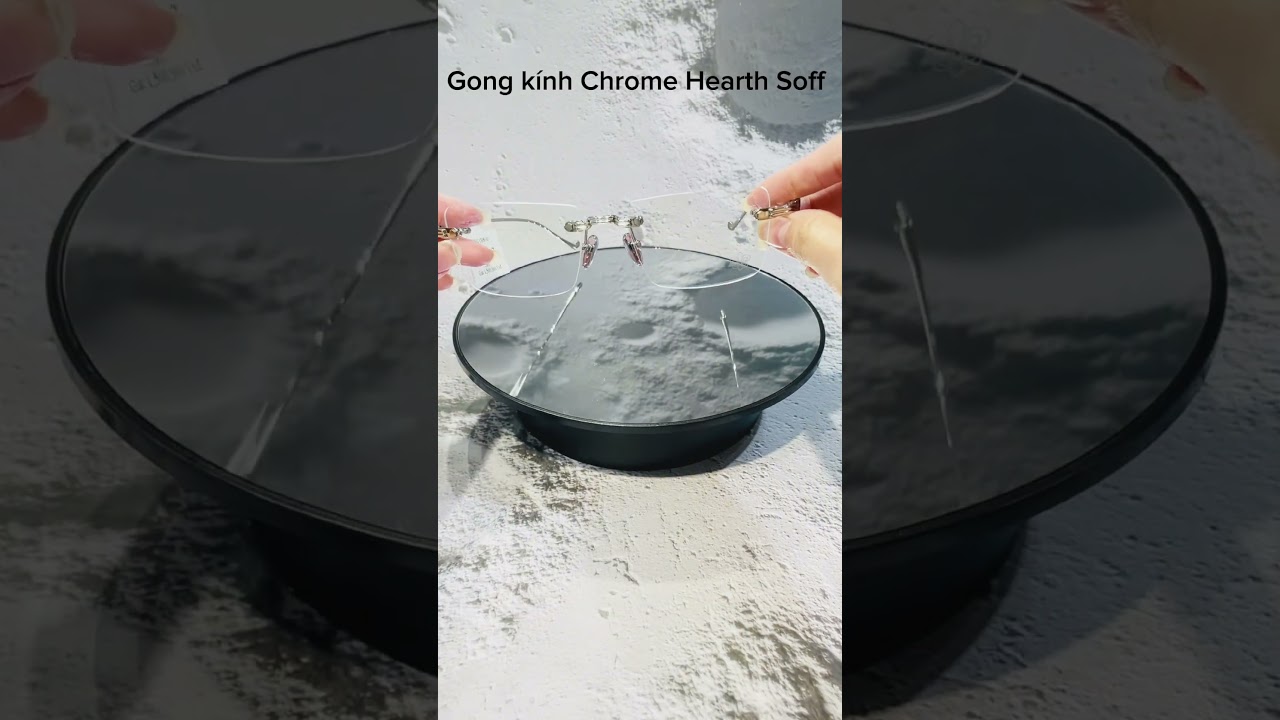 Gọng kính Chrome Hearth Soff #matkinhvietphat #matkinhchinhhang