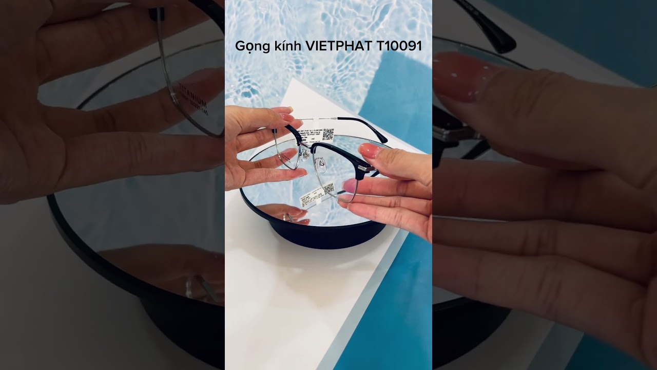 Gọng kính VIETPHAT T10091 https://matkinhvietphat.com/gong-kinh-vietphat-t10091/