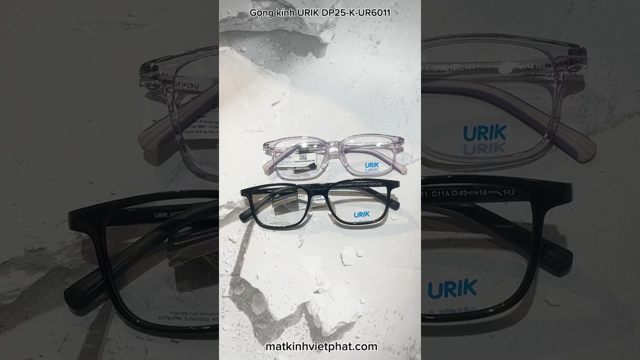 Gọng kính URIK DP25-K-UR6011 #glass #sunglasses #baovemat #eyewear #matkinhvietphat
