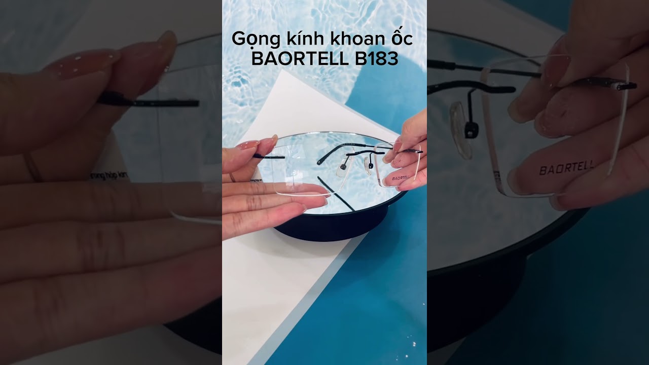 Gọng kính khoan ốc BAORTELL B183