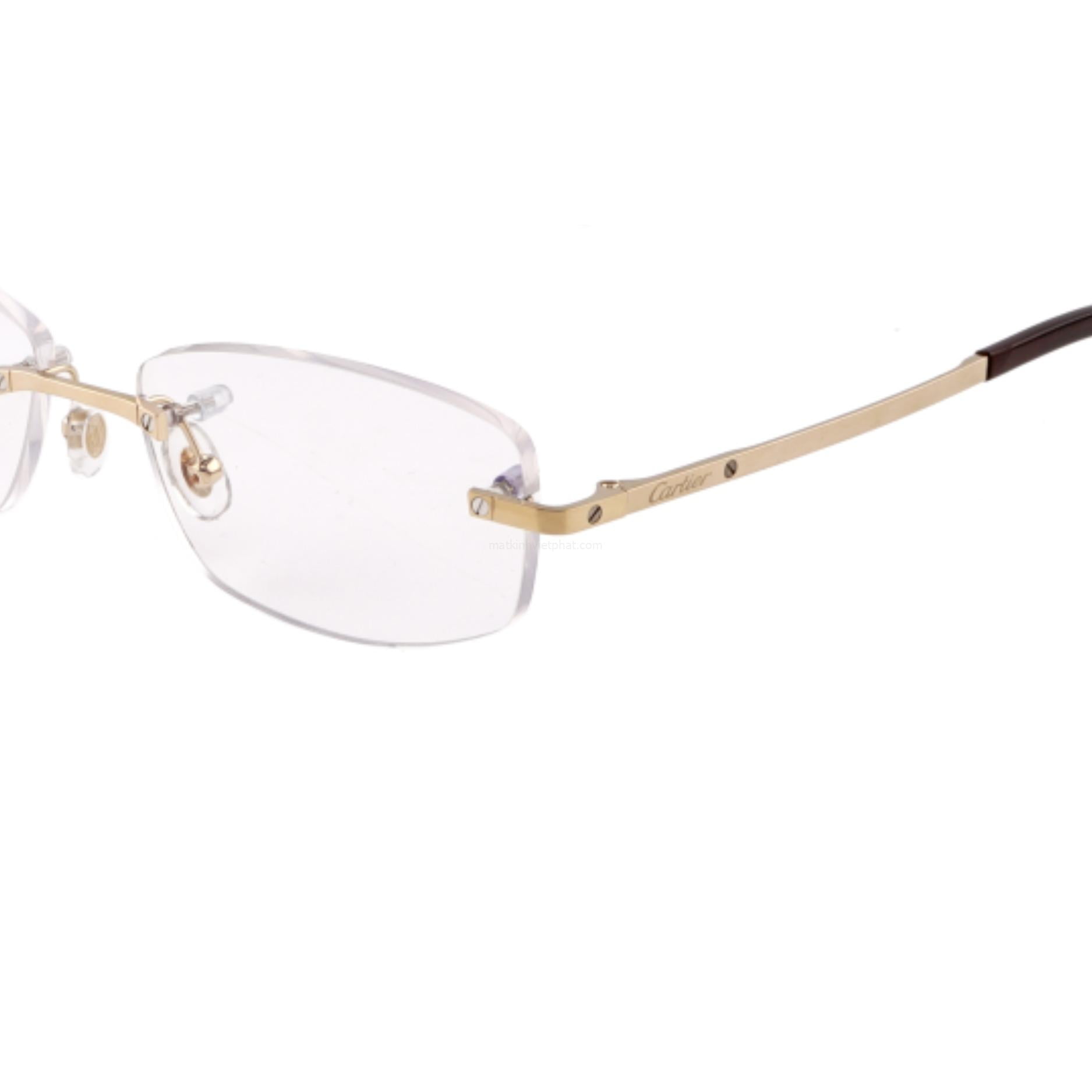 Gọng kính Cartier CT0086O 12 Gọng kính Cariter T8101091-CT0086O