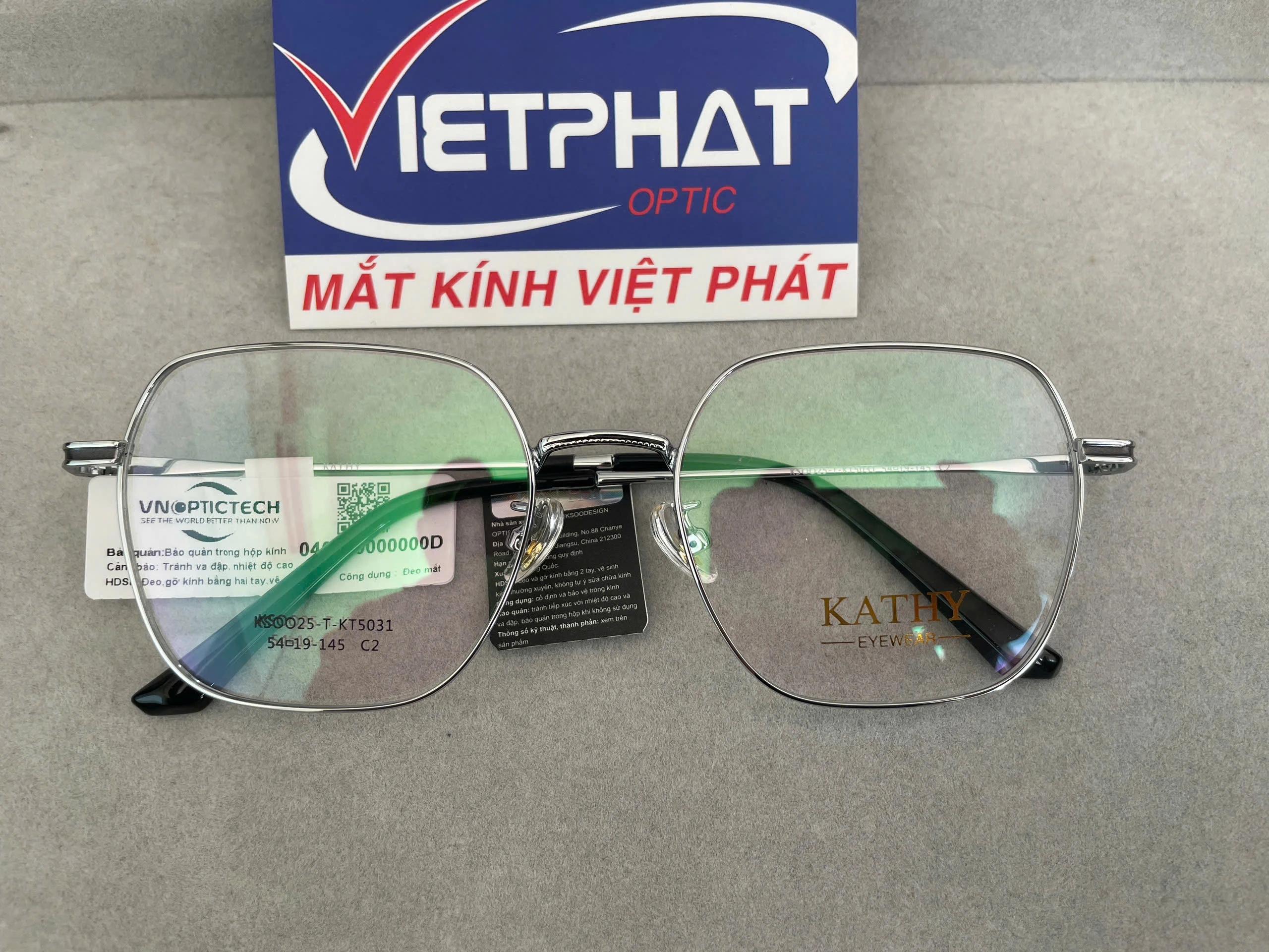 Gọng Kính Đa Giác KATHY KSOO25-T-KT5031