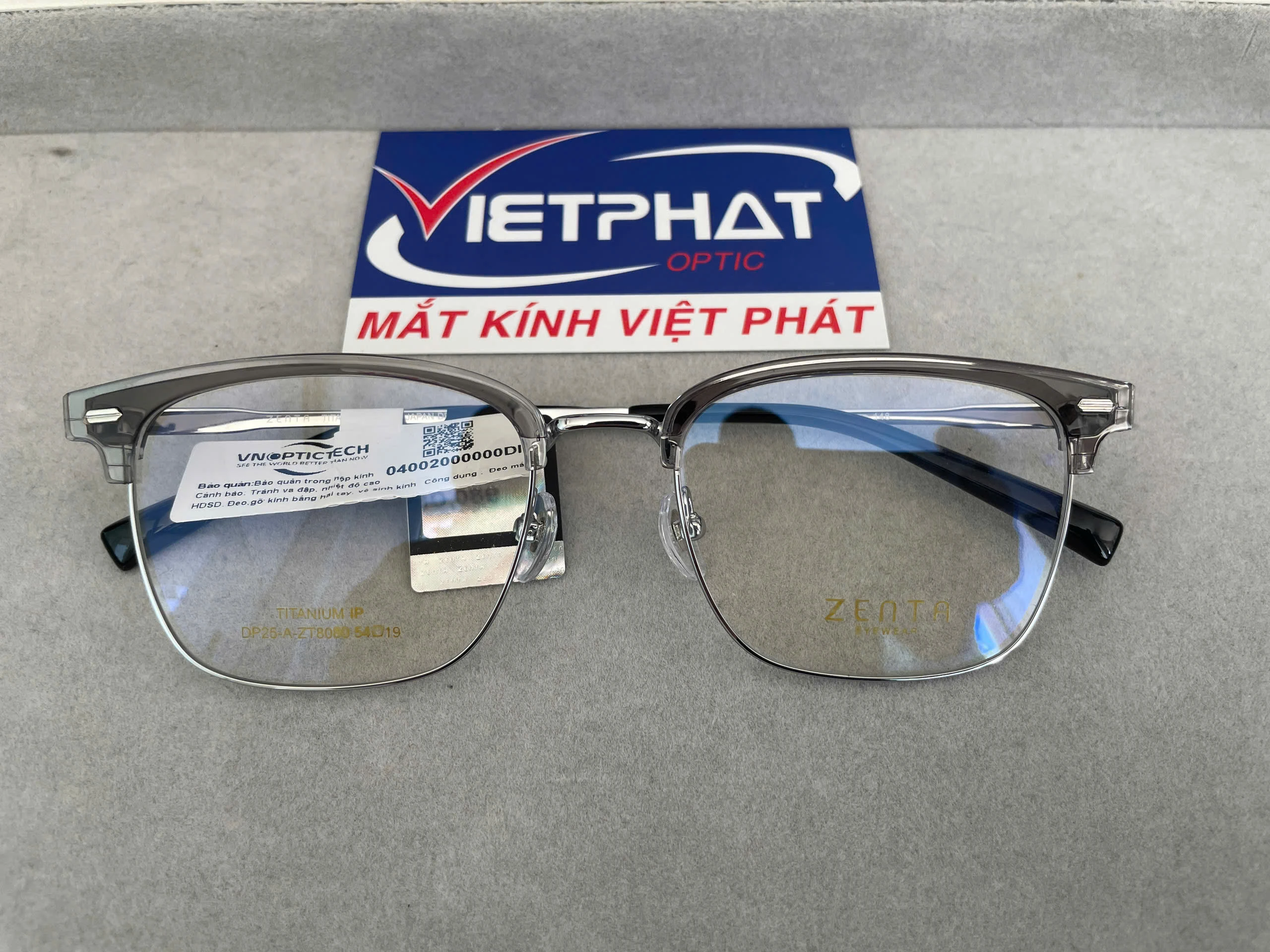 Gọng Kính ZENTA DP25-A-ZT8080 6 Gọng Kính ZENTA DP25-A-ZT8080