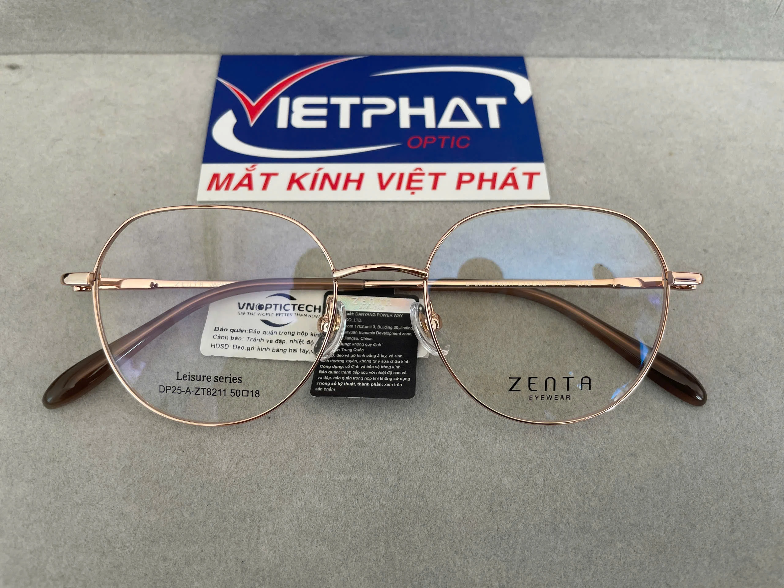 Gọng Kính ZENTA DP25-A-ZT8211