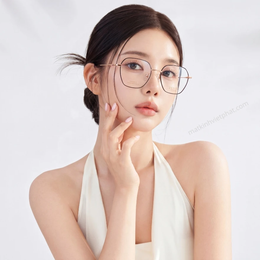 Gọng Kính đa giác ZENTA DP25-A-ZT8053 6 Gọng Kính đa giác ZENTA DP25-A-ZT8053