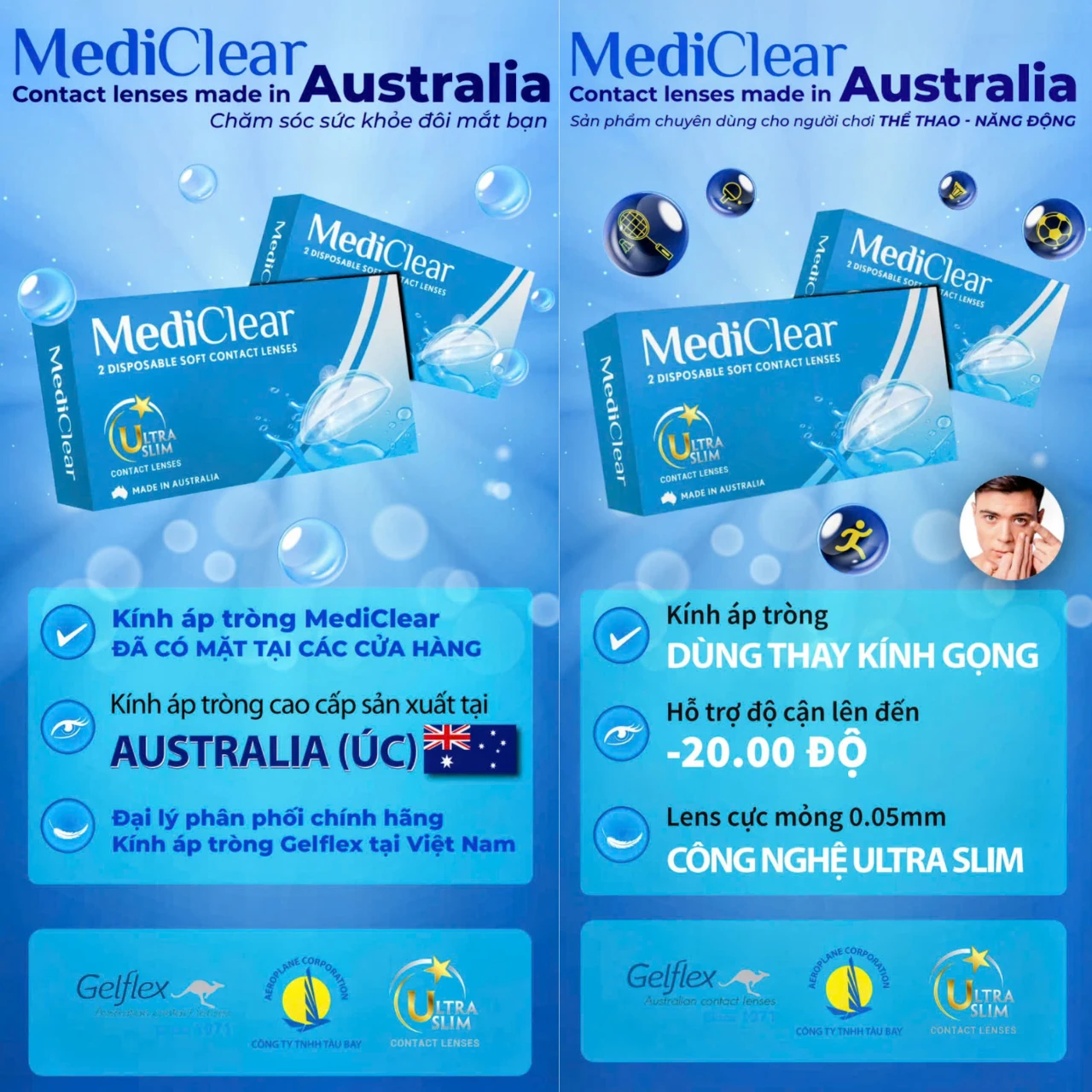 Kính Áp Tròng MediClear Australia Úc 19 Kính Áp Tròng MediClear Australia Úc