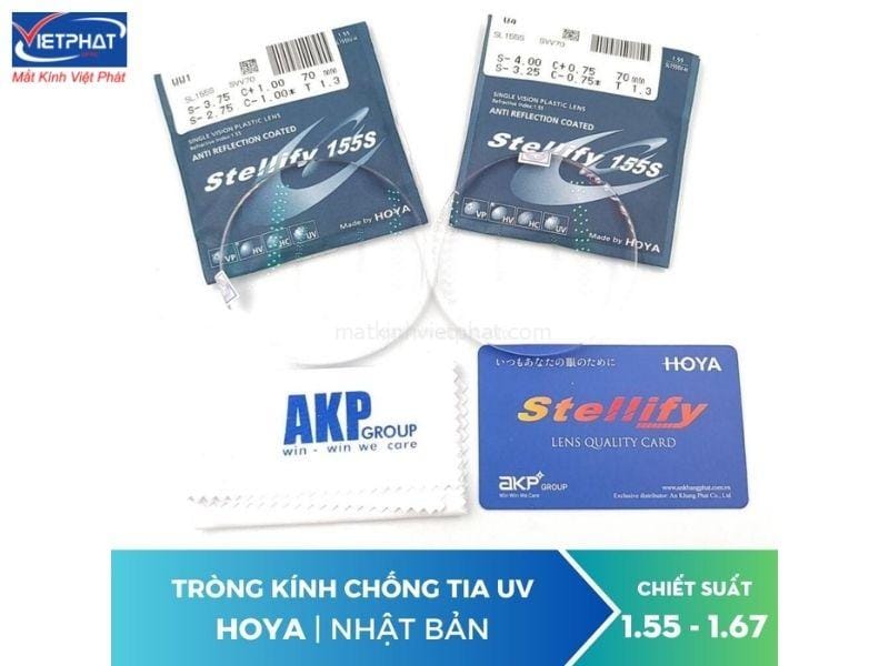 TOP 10 các loại tròng kính cận tốt nhất hiện nay 13 Tròng kính Hoya chính hãng giá rẻ