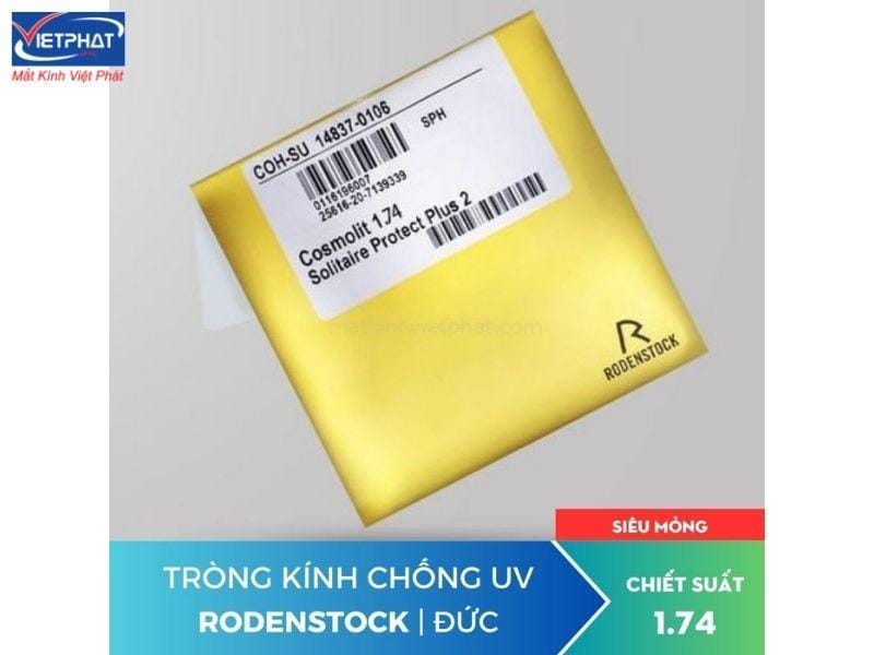 TOP 10 các loại tròng kính cận tốt nhất hiện nay 17 mua Tròng kính Rodenstock chính hãng
