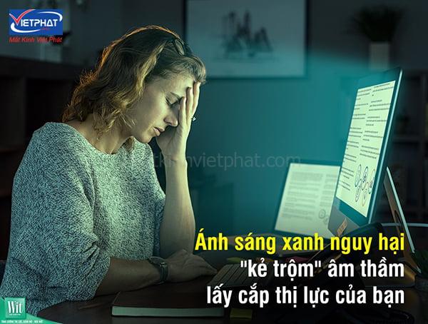 7 Cách làm mắt hết mờ, giảm mệt mỏi, đau mắt hiệu quả ngay tại nhà 10 Ánh sáng xanh độc hại