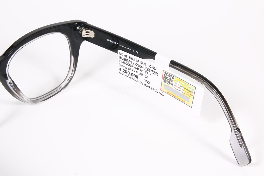 Gọng kính Burberry B2306-3805 11 Gọng kính Burberry B2306-3805