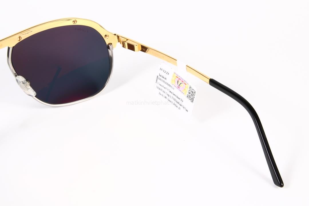 Kính mát Cartier CT0035S 19 chi tiết đơn giản - sang trọng