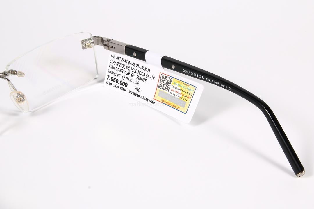 Gọng kính CHARRIOL PC75007 13 Càng kính chắc chắn