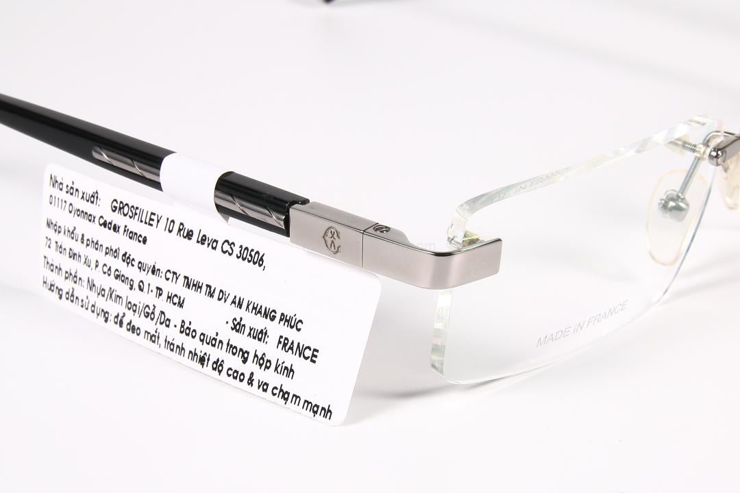 Gọng kính CHARRIOL PC75007 11 Chi tiết sang trọng