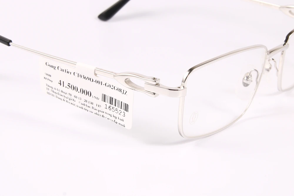 Gọng kính Cartier CT0369O-002G36G09JW